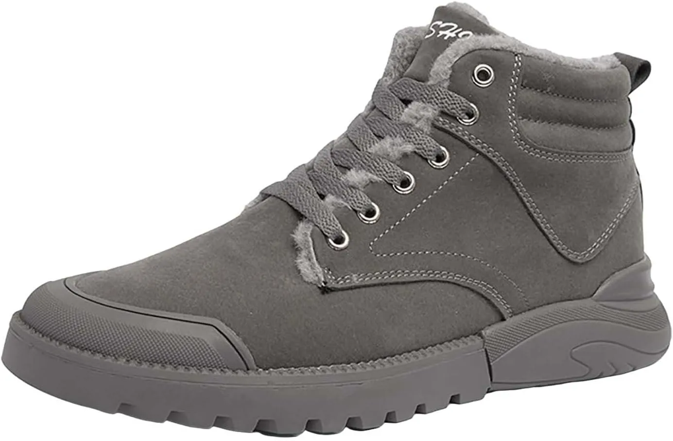 Men Work Boots Slip On Hiking Sneakers Shoes with Hook Loop Womens Working Shoes Food Service Waterproof Outdoor Work Botas Lightweight Hike Grounded Footwear