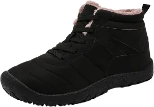 Men Work Boots Steel Toe Hiking Sneakers Women's Slip On Warm Womens Safety Toe Shoes Waterproof Composite Safety Toe Waterproof Industrial Casual Hike Grounded Footwear