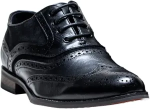 Men??s & Boys Suede-Leather Wingtip Brogue Oxford Shoes for Weddings & All Occasions