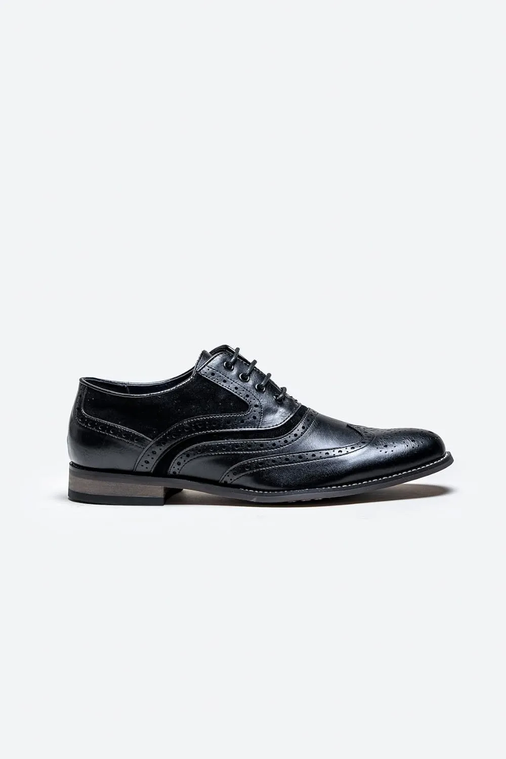 Men??s & Boys Suede-Leather Wingtip Brogue Oxford Shoes for Weddings & All Occasions