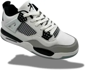 Men's Classic Basketball Sneakers ?C High Performance Athletic Shoes with Breathable Design White & Black