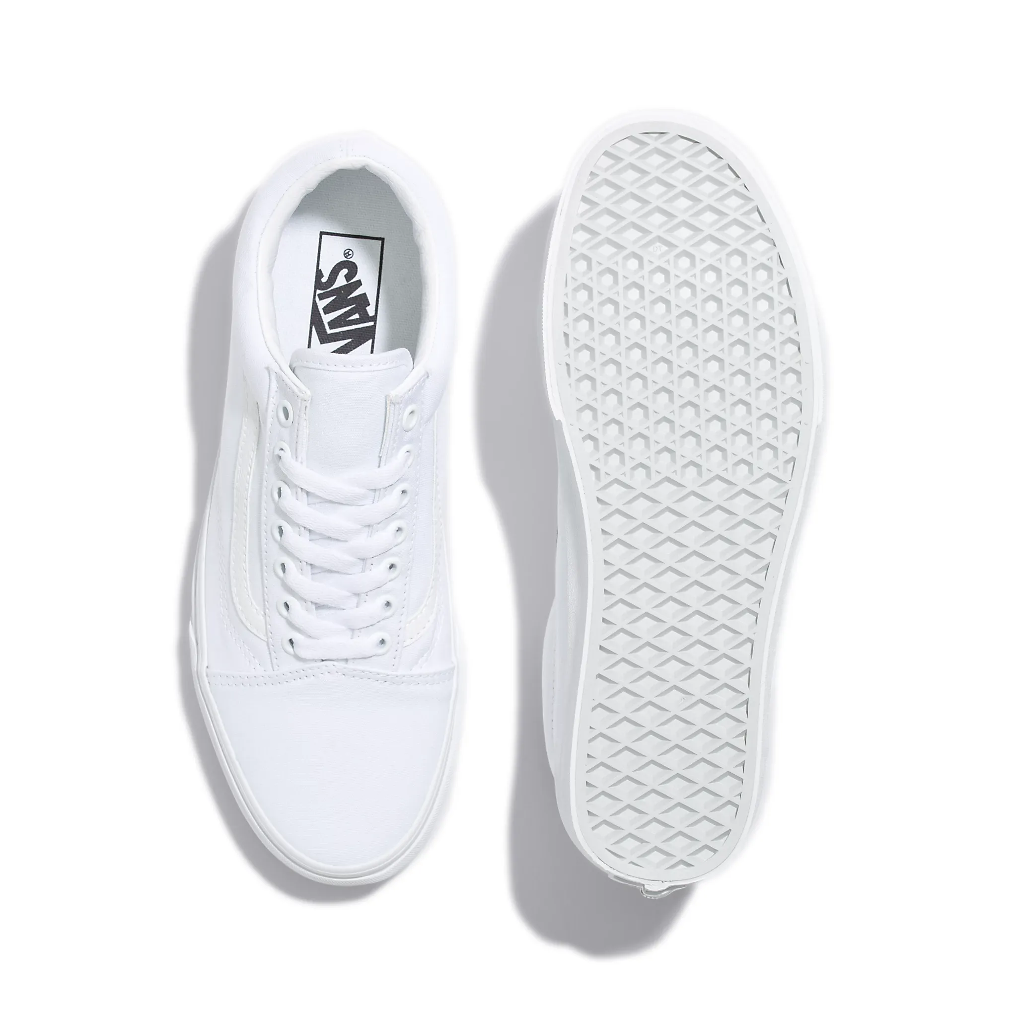 Men's Vans Old Skool - True White