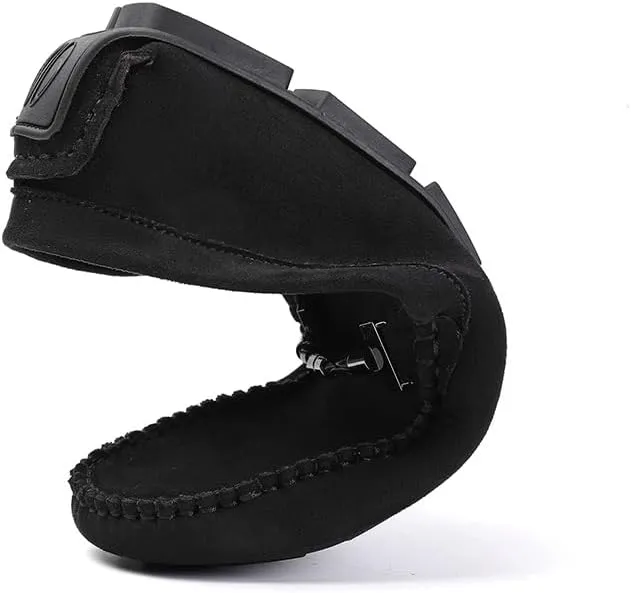 New Men's Loafers Shoes Round Toe Suede Moccasins Driving Loafers Stitching Details Flexible Anti-Slip Flat Heel Outdoor Slip-ons