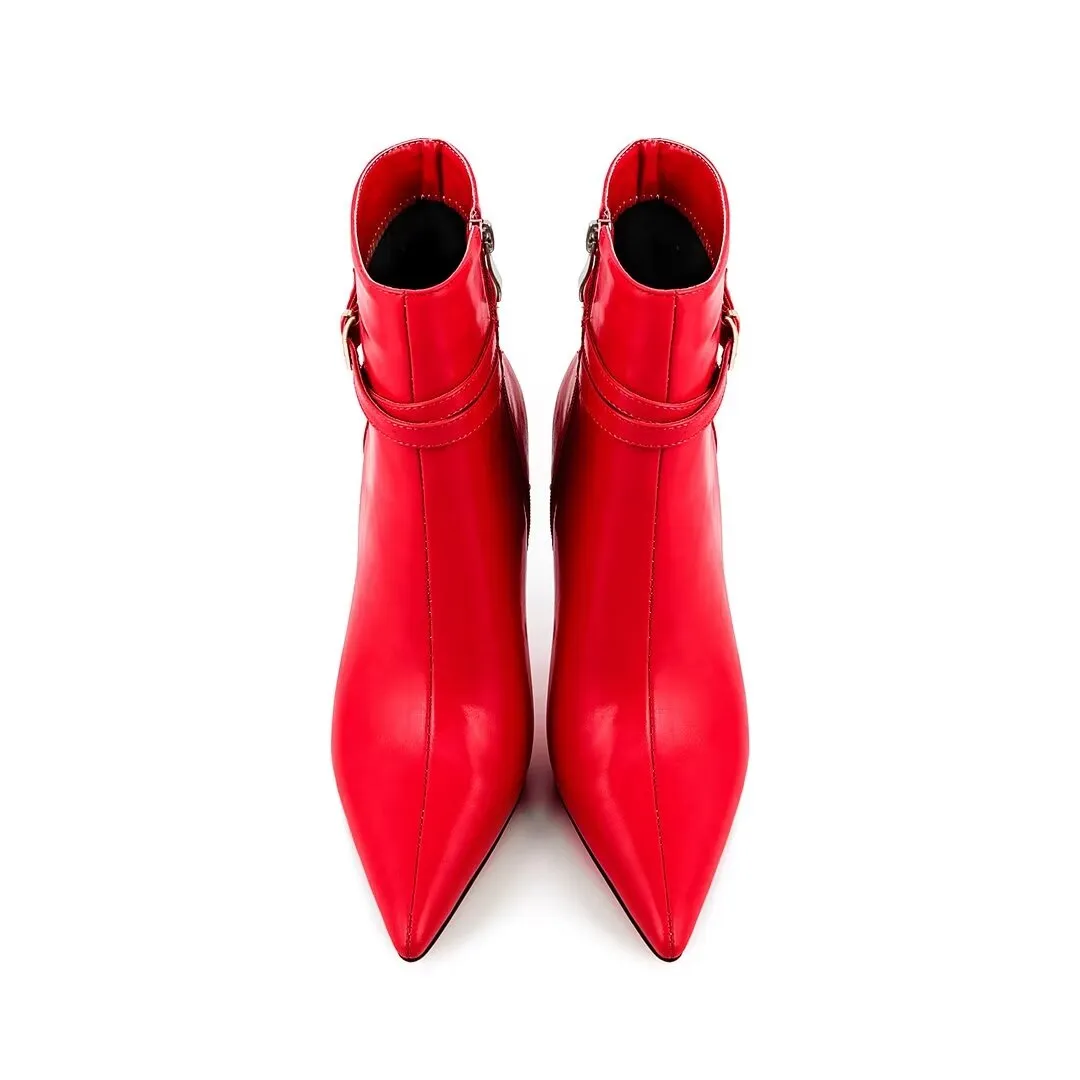 Opulessa Zippered Office Boot