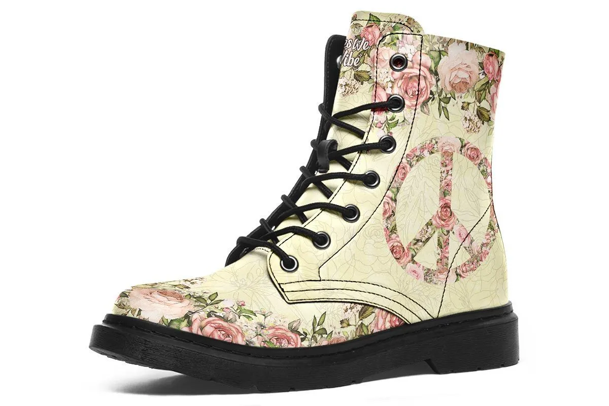 Peace Watercolor Floral