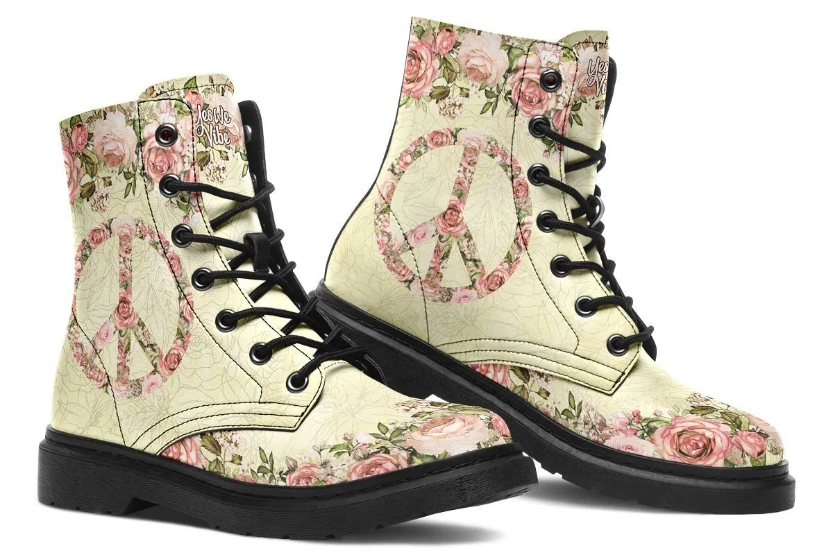 Peace Watercolor Floral
