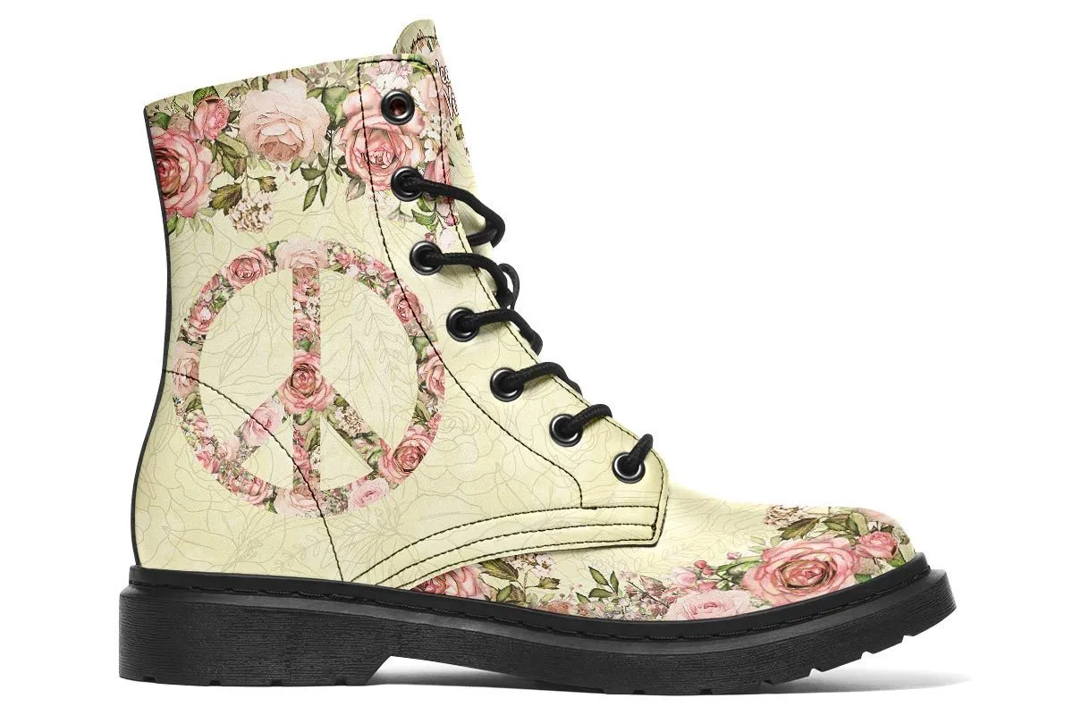 Peace Watercolor Floral