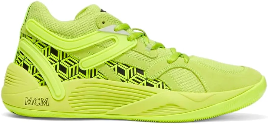PUMA Mens MCM X TRC Blaze Court Basketball Sneakers Shoes Court - Green - Size 12 M