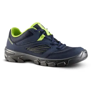 Quechua MH100 Kid's Hiking Shoes - Low - Lace-up - Navy Blue