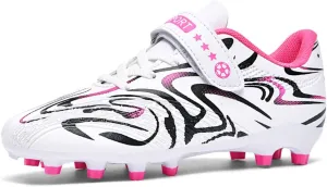 Soccer Cleats for Boys & Girls ?C Youth Lightweight Football Shoes for Kids ?C Indoor/Outdoor Athletic Training, Running, and Soccer ?C Non-Slip Comfortable Kids Cleats