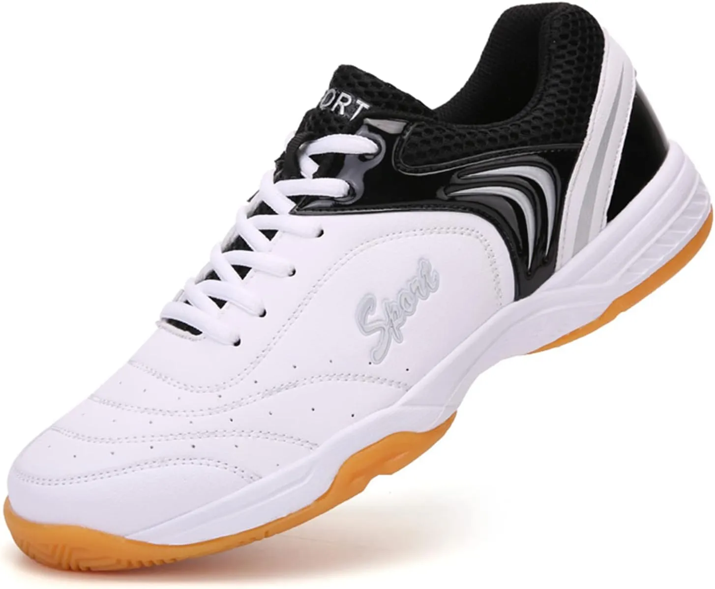 Tennis Shoes Lightweight Pickleball All Court Shoes Indoor Outdoor Badminton Sneaker with Arch Support Court Training