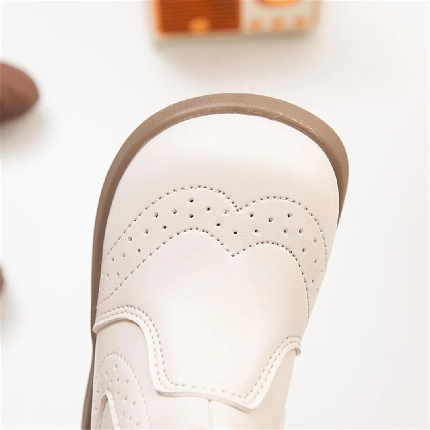 Toddler Boys Girls Classic Hiking Boots PU Leather Outdoor Ankle Sneaker High Top Rubber Sole Casual Platform Shoes
