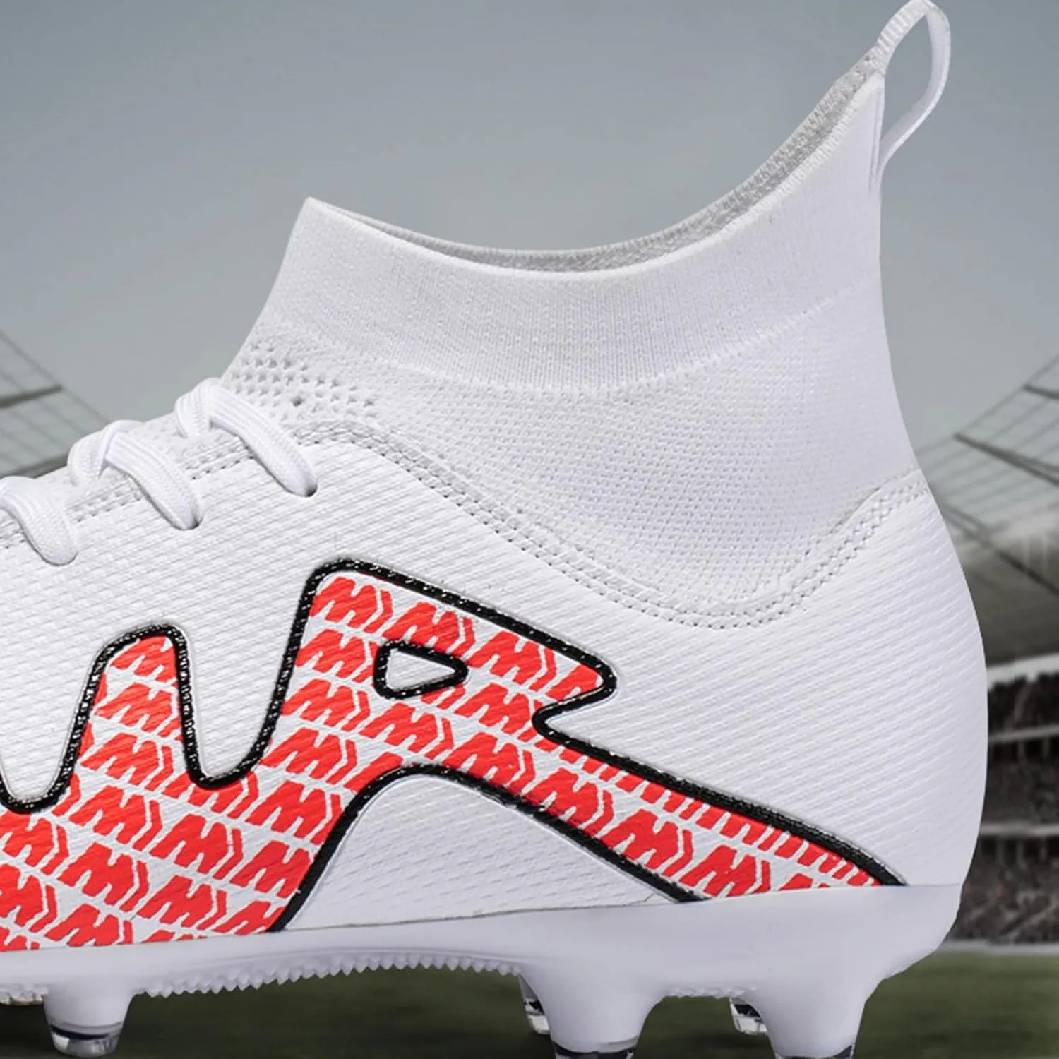 Turf Football Cleats Professional, Soccer Cleats Lightweight for Big Boys, Comfortable Ground Sport Training