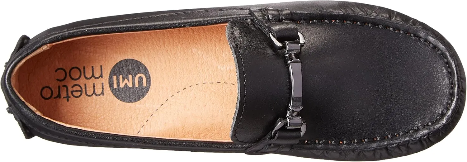 umi Ira Bit Ornamen Uniform Mocassin Uniform Slip-On Uniform Loafer (Little Kid/Big Kid)