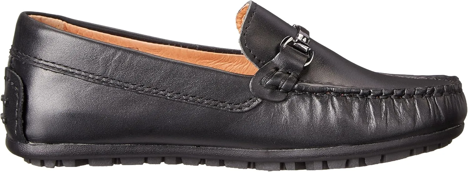 umi Ira Bit Ornamen Uniform Mocassin Uniform Slip-On Uniform Loafer (Little Kid/Big Kid)