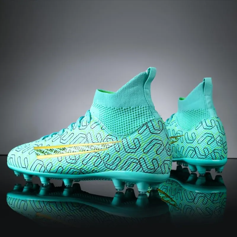 Unisex Fashion Football Boots, Indoor Professional Sneakers, high-Performance Outdoor Lawn Sneakers