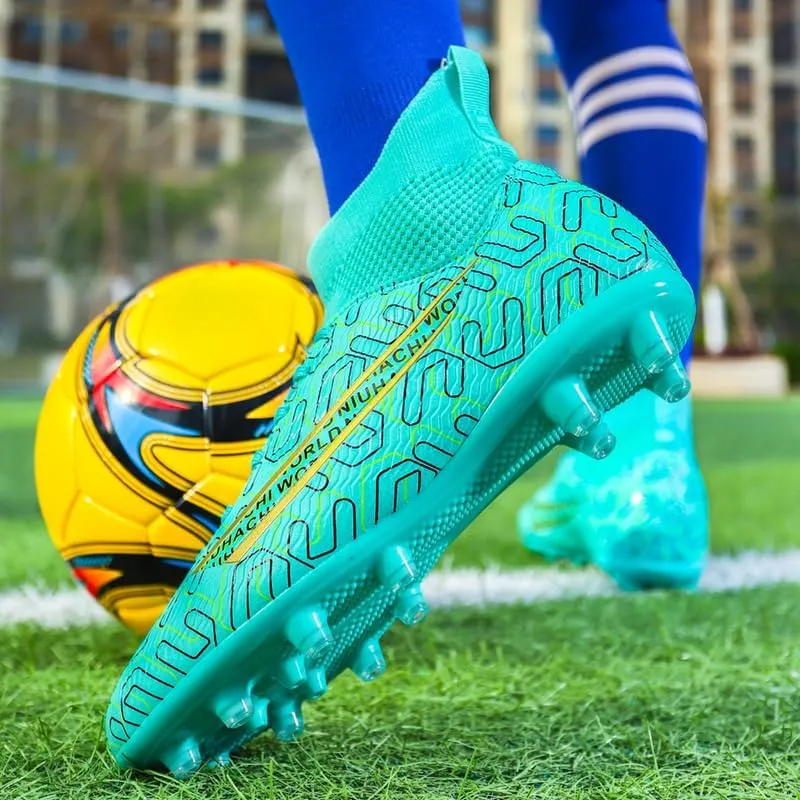 Unisex Fashion Football Boots, Indoor Professional Sneakers, high-Performance Outdoor Lawn Sneakers