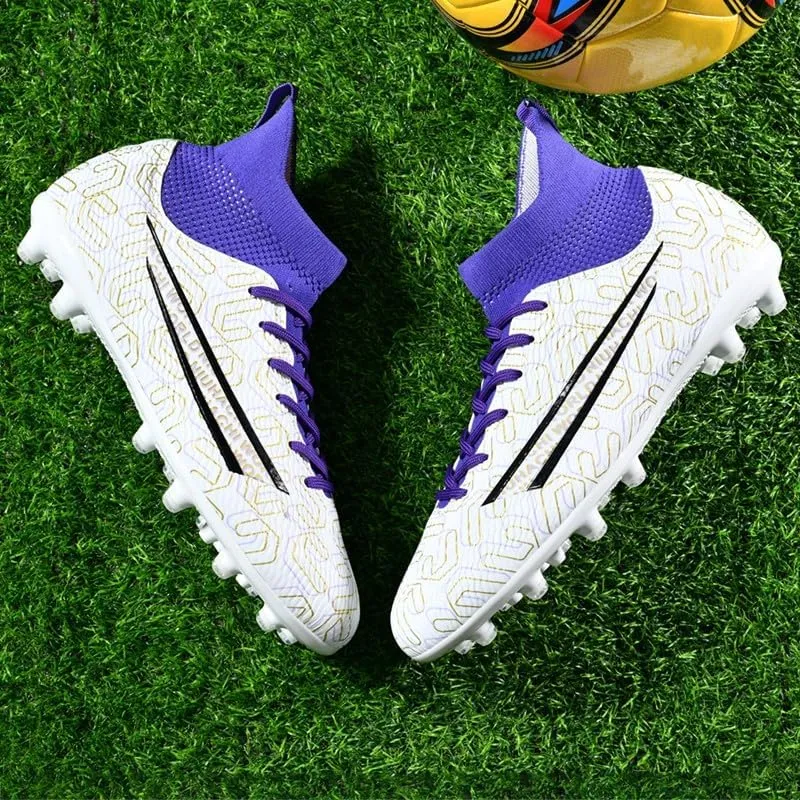 Unisex Fashion Football Boots, Indoor Professional Sneakers, high-Performance Outdoor Lawn Sneakers
