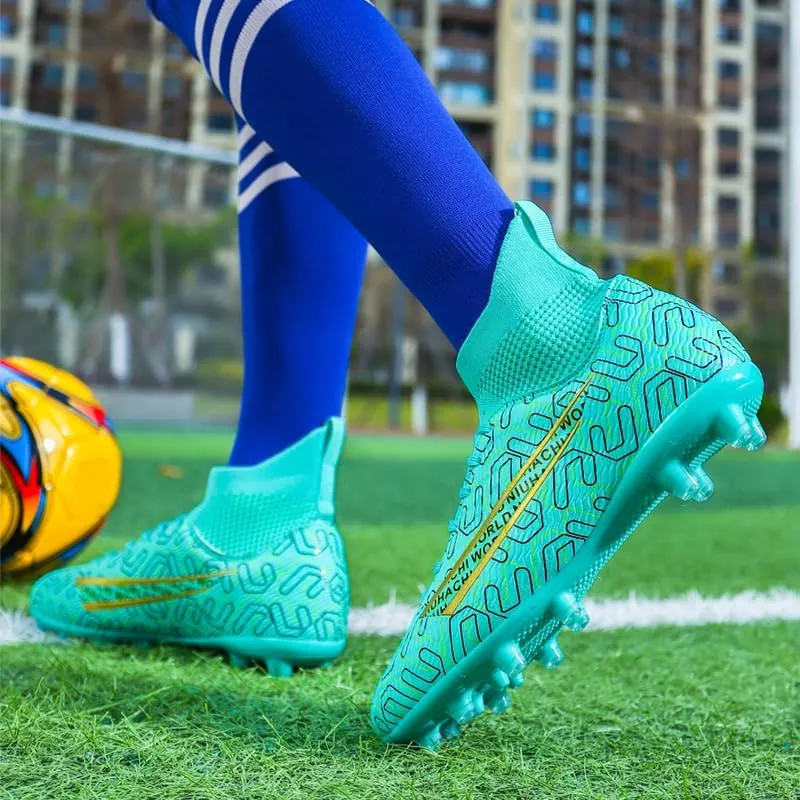 Unisex Fashion Football Boots, Indoor Professional Sneakers, high-Performance Outdoor Lawn Sneakers