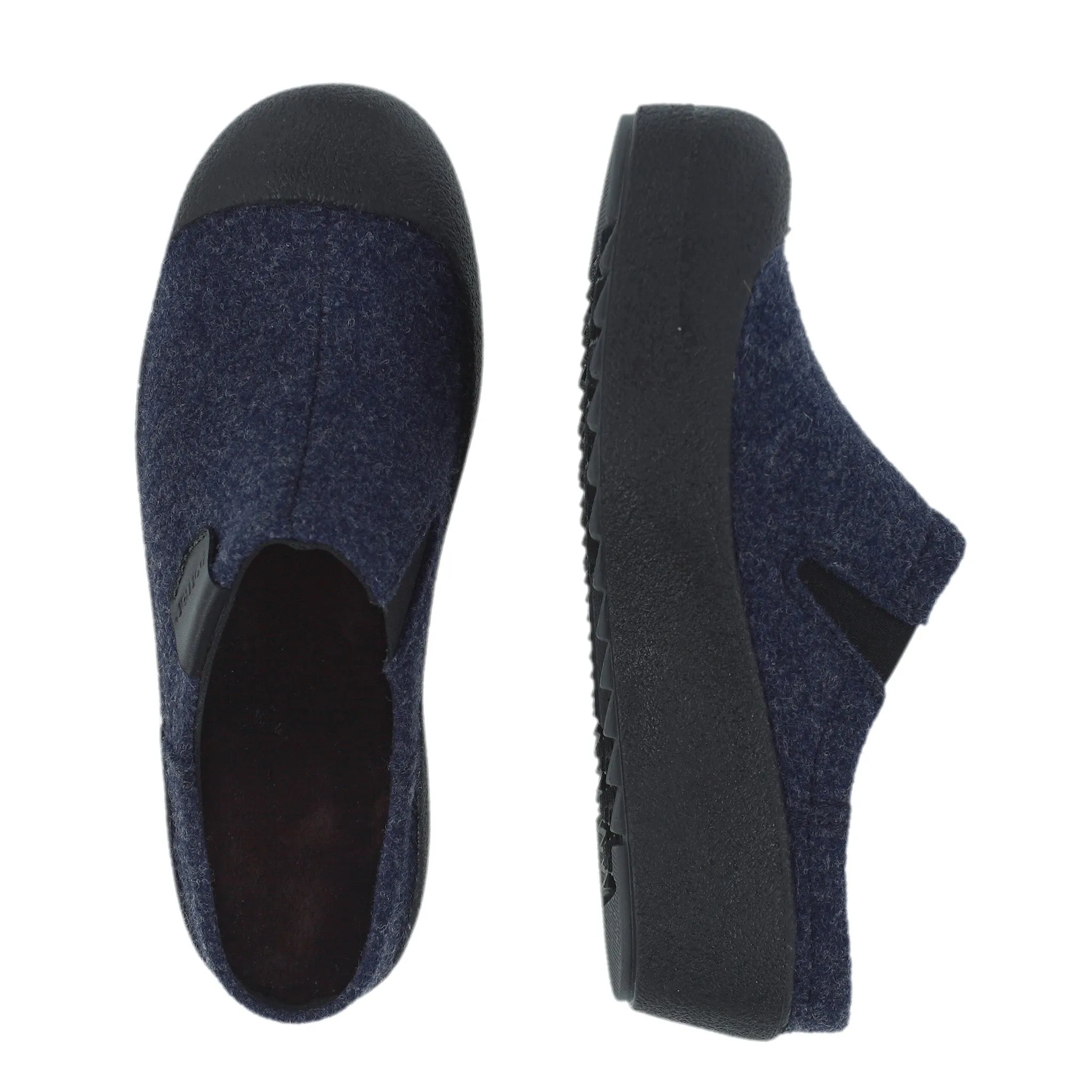 VIIRU Women's felt slip-ons
