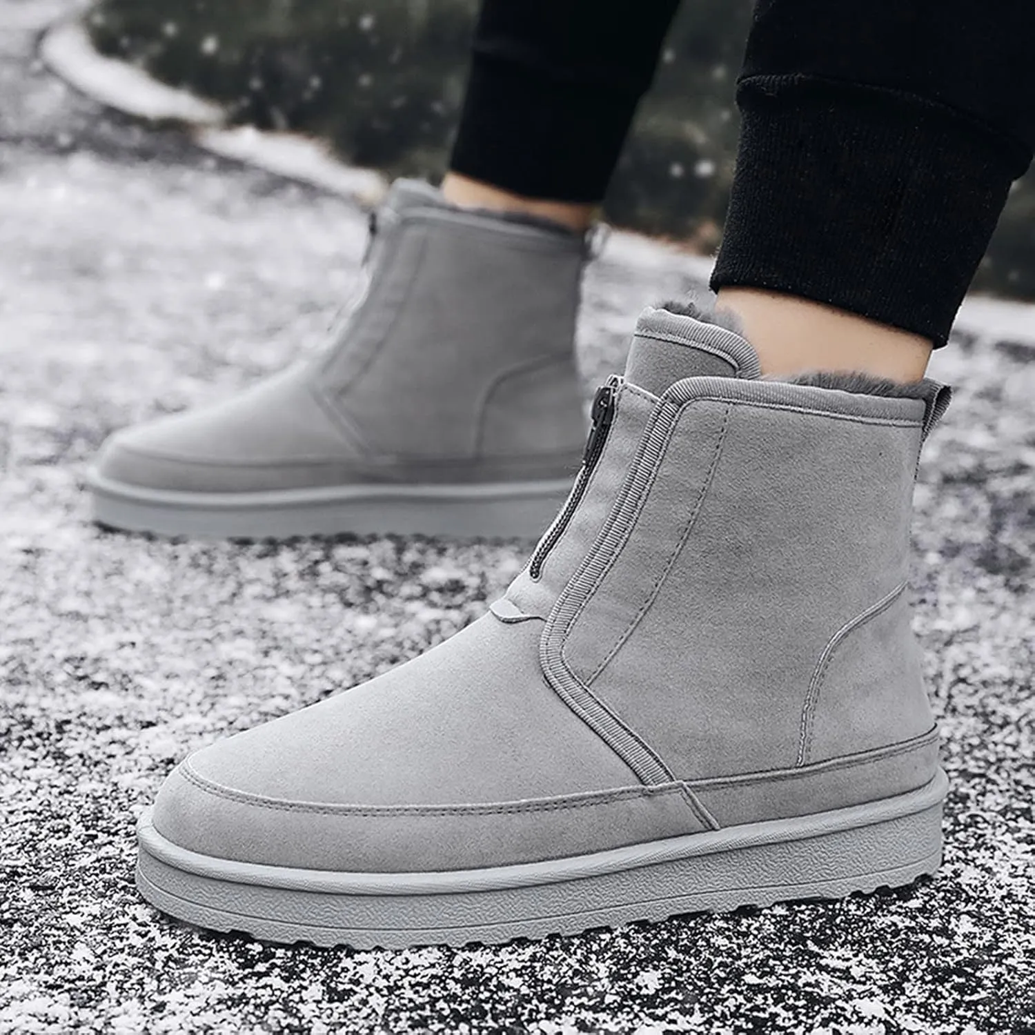 Winter Boots for Women Waterproof Slip ons Women's Winter Boots Waterproof Womens Winter Boots Size 10 Wide Width Women's Winter Booties Slippers Botas Nieve Largas