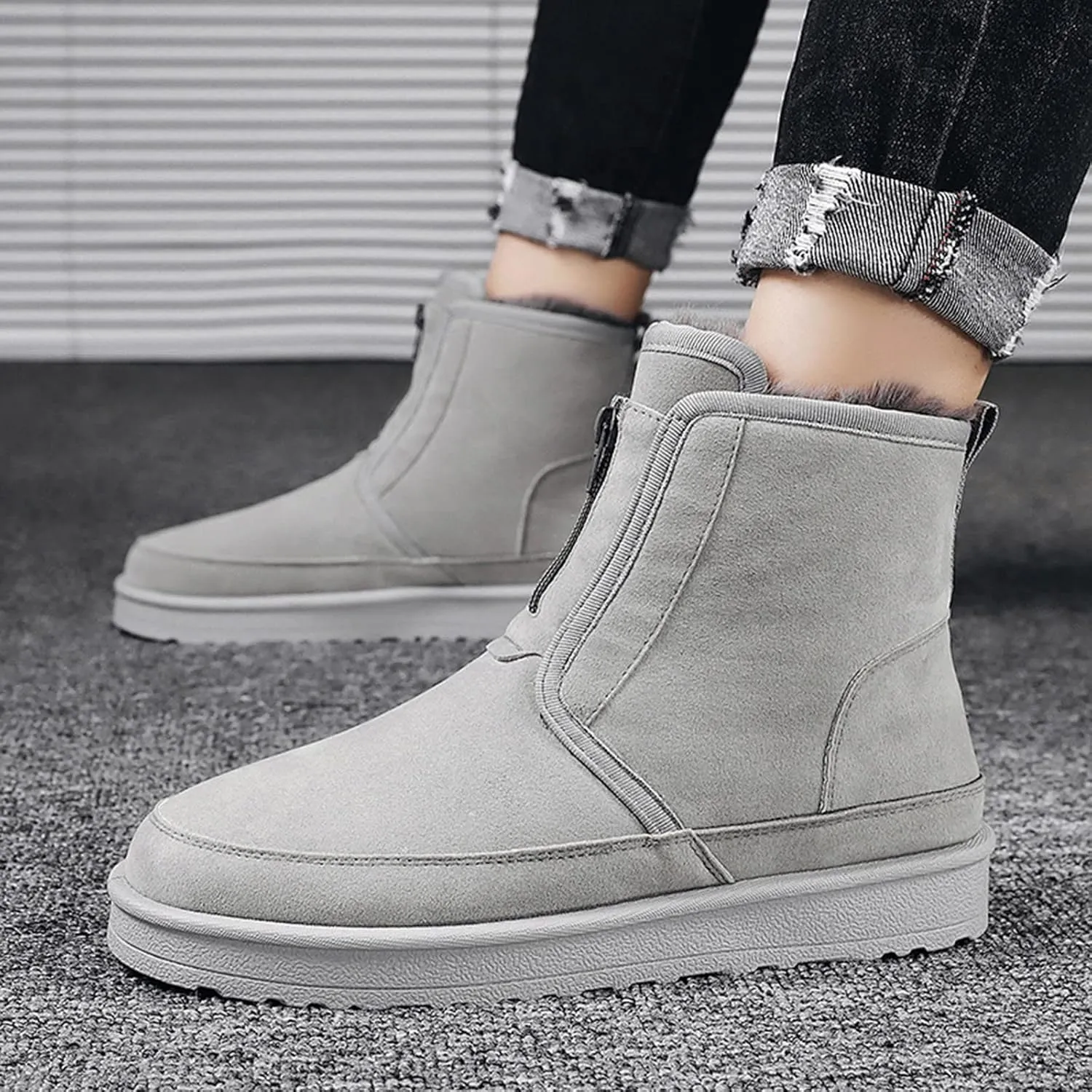 Winter Boots for Women Waterproof Slip ons Women's Winter Boots Waterproof Womens Winter Boots Size 10 Wide Width Women's Winter Booties Slippers Botas Nieve Largas