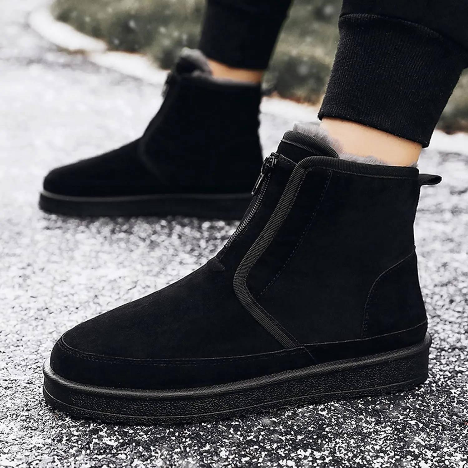 Winter Boots for Women Waterproof Slip ons Women's Winter Boots Waterproof Womens Winter Boots Size 10 Wide Width Women's Winter Booties Slippers Botas Nieve Largas