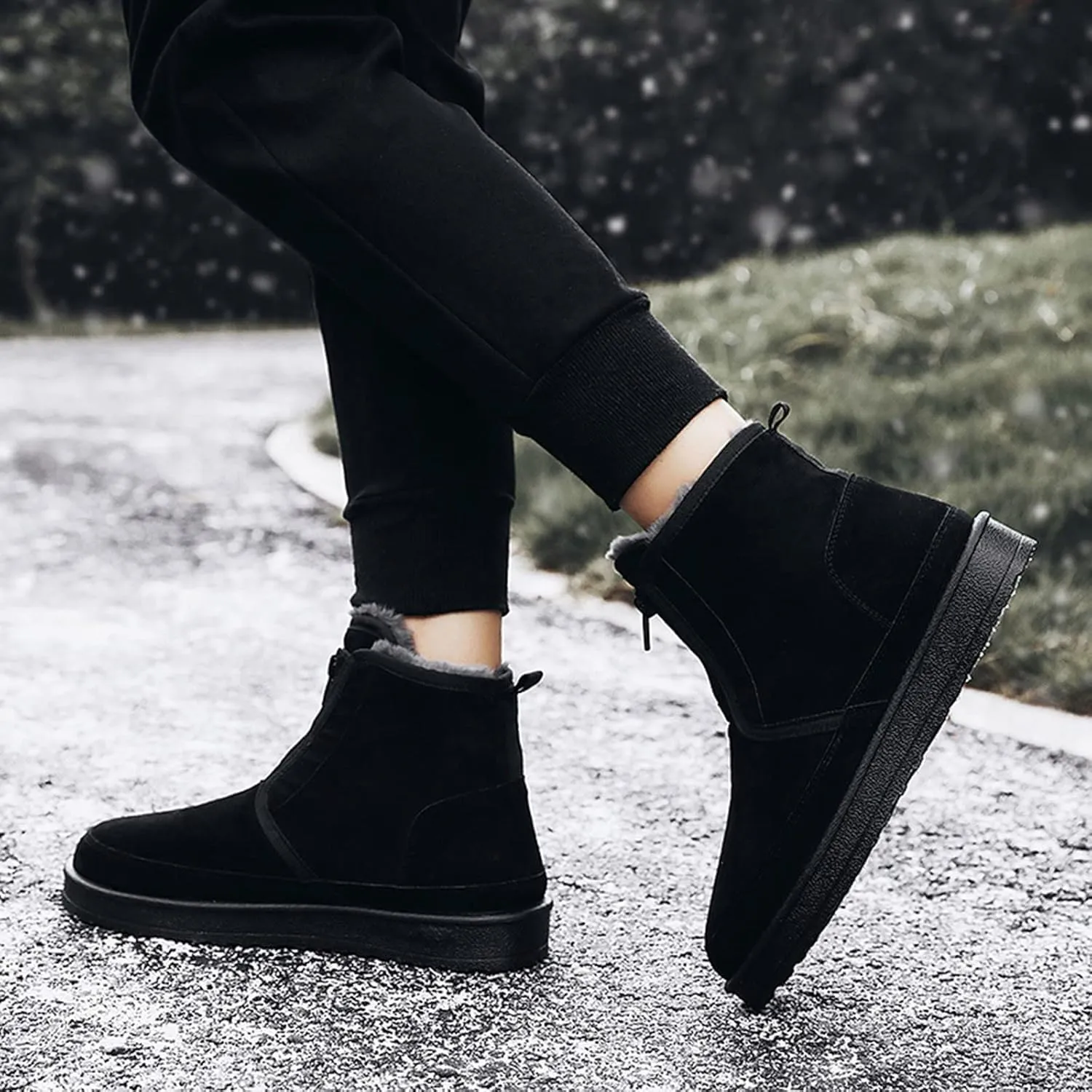 Winter Boots for Women Waterproof Slip ons Women's Winter Boots Waterproof Womens Winter Boots Size 10 Wide Width Women's Winter Booties Slippers Botas Nieve Largas