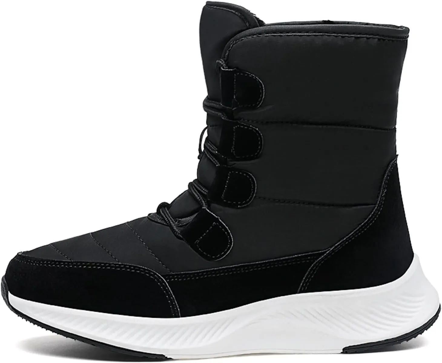 Women Snow Boots Waterproof Insulated Fur Boots Work Duck Shoes Comfortable Furry Fluffy Short Snow Boot Womens Work Boots