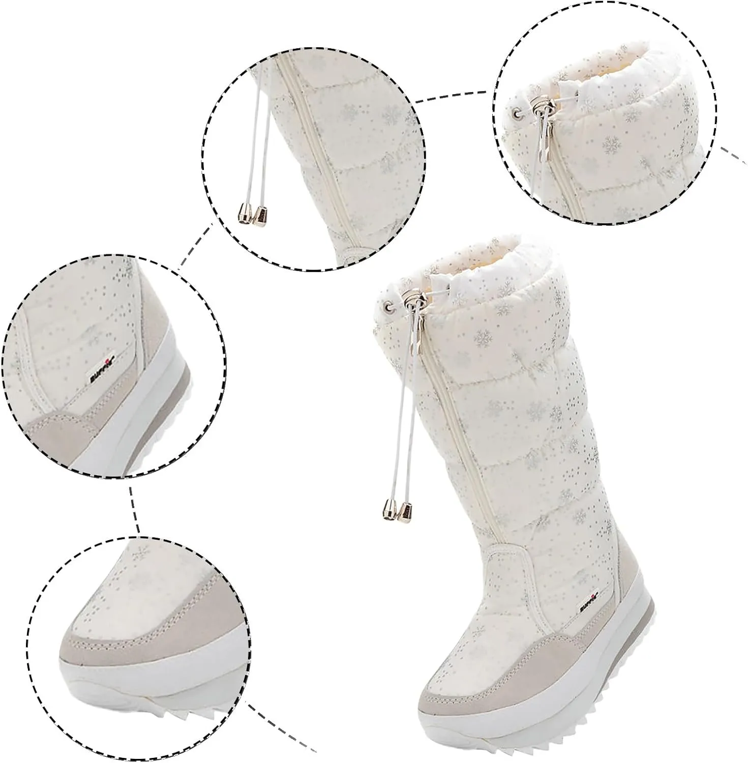 Women Winter Boots Waterproof Boots Athletic Ankle Shoes Work Lightweight Hiking Boot Womens Work Boots