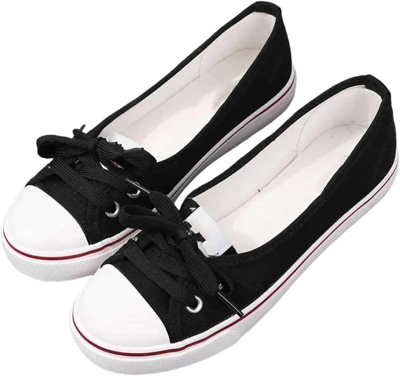 Women's Canvas Shoes Summer Casual Canvas Slip-On Shoes for Women