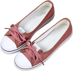 Women's Canvas Shoes Summer Casual Canvas Slip-On Shoes for Women