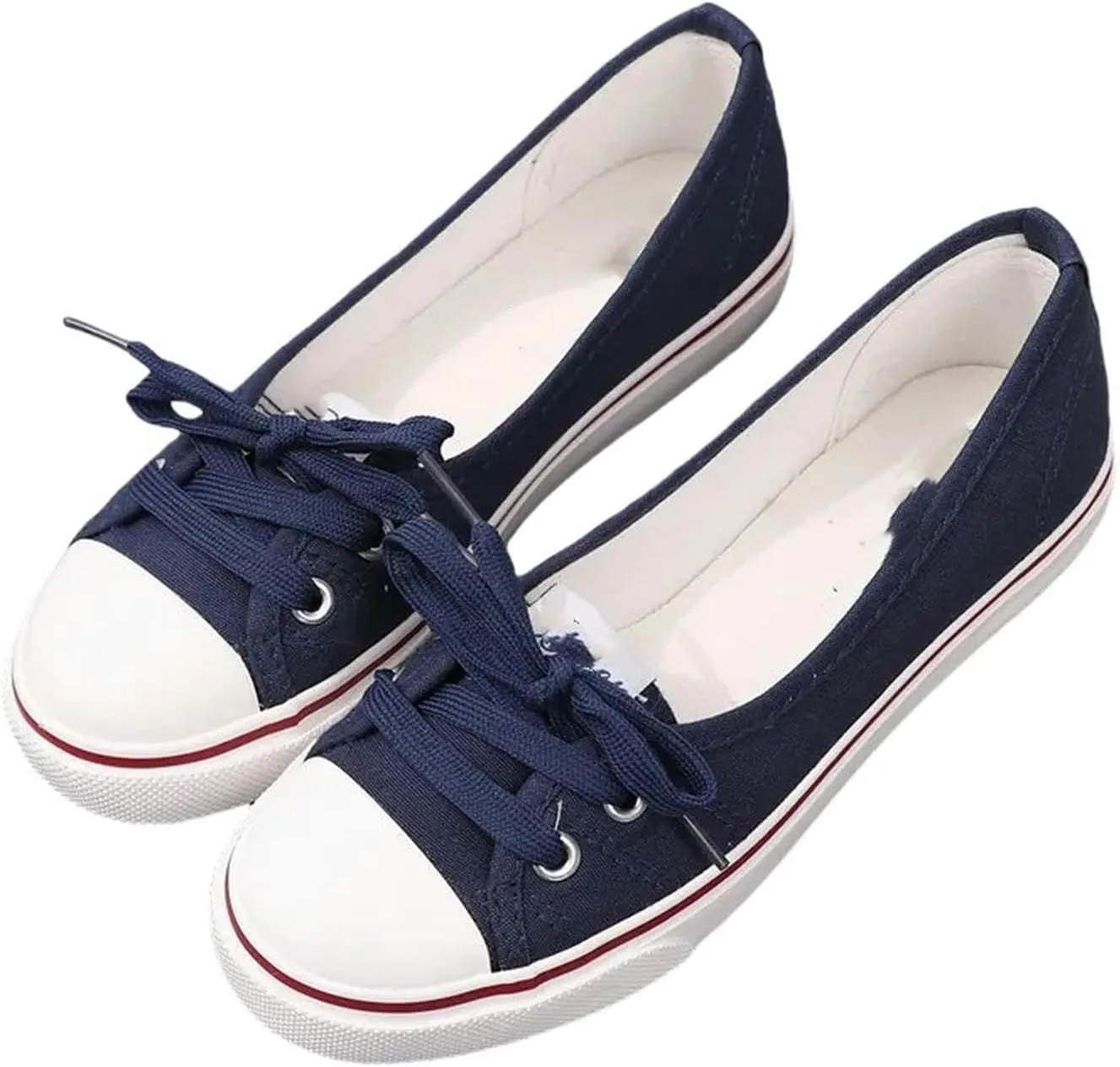 Women's Canvas Shoes Summer Casual Canvas Slip-On Shoes for Women