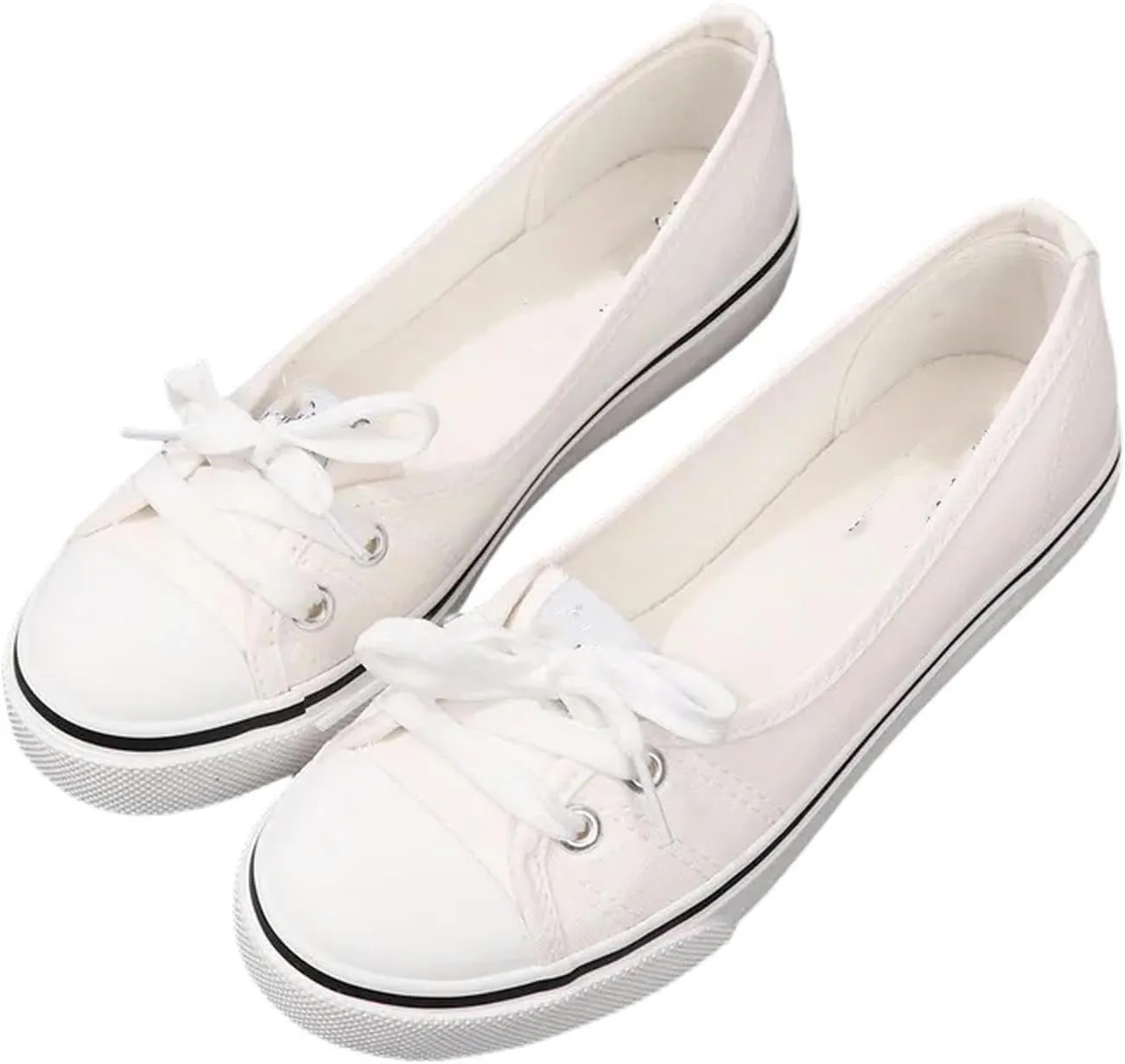 Women's Canvas Shoes Summer Casual Canvas Slip-On Shoes for Women
