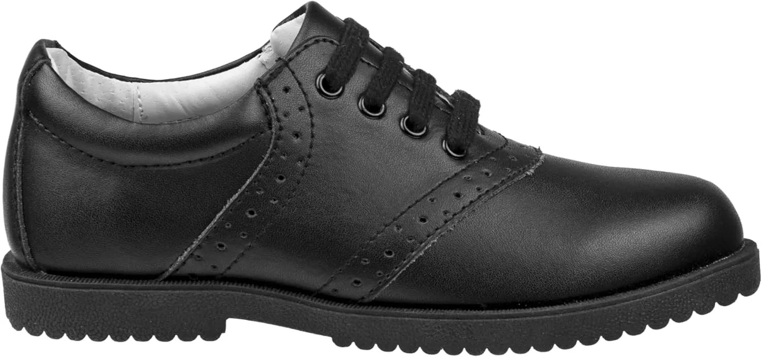 Womens Classic Saddle Oxfords Lace-Up Shoes