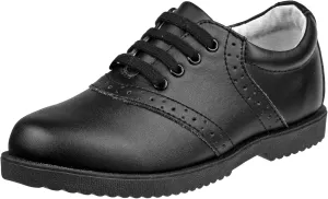 Womens Classic Saddle Oxfords Lace-Up Shoes