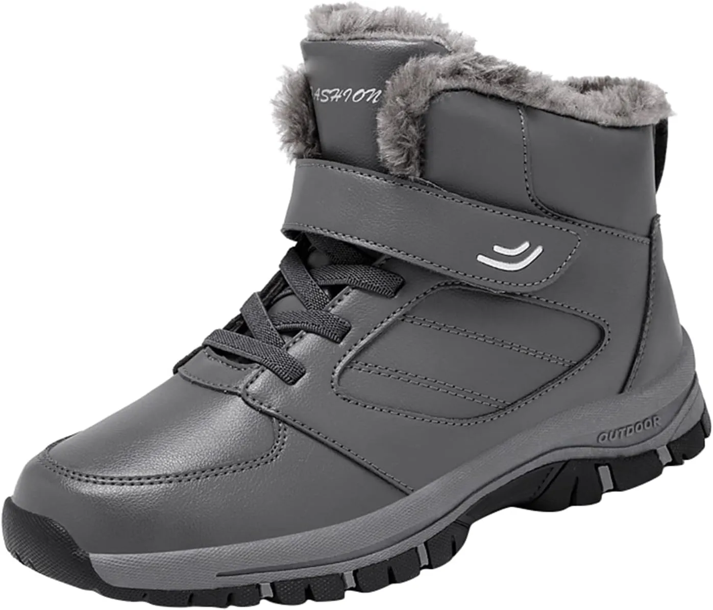 Womens Waterproof Snow Boots Size 8.5 Womens Winter Boots Fur Lined Slip ons Women's Leather Winter Ankle Boots Winter Boots for Women Wide Width Women's Tall Winter Dress Boots