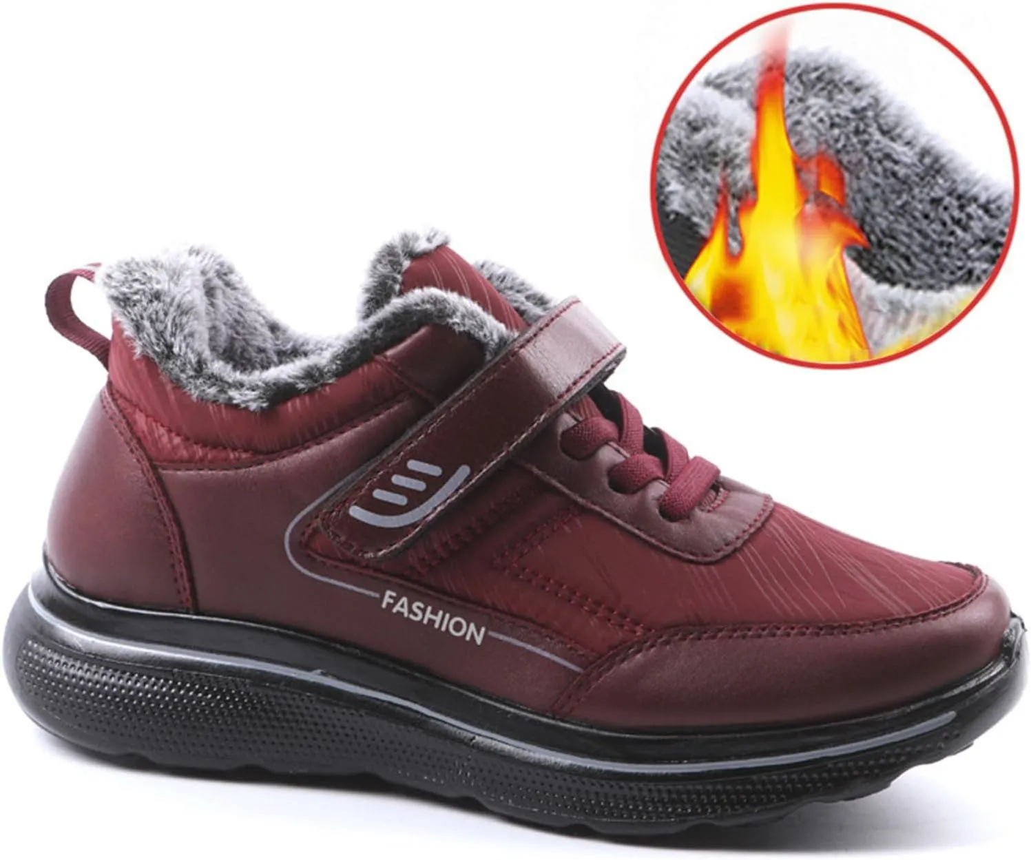 Work Boots for Men Slip On Hiking Sneakers Comfortable Warm Womens Working Shoes Business Casual Outdoor Botas Waterproof Soft Toe Work Hike Grounded Footwear
