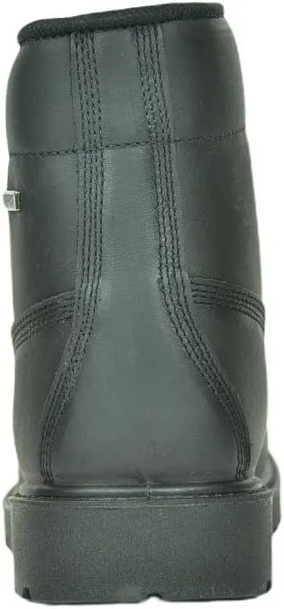 ZANCO MEN'S 6" WATERPROOF LEATHER WORK BOOTS/CONSTRUCTION BOOTS/OUTDOOR HIKING BOOTS WITH LIGHTWEIGHT FLEXIBLE OUTSOLE